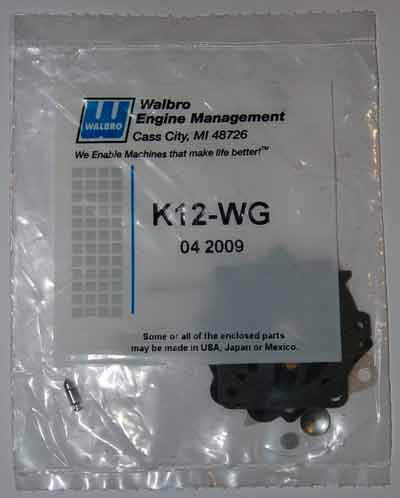 Walbro K12-WG repair Kit